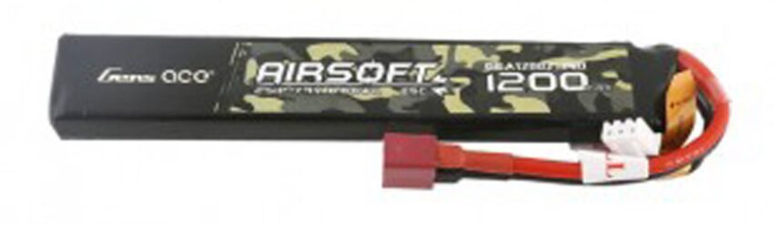 Batterie Lipo 2S 7.4V 1200mAh 25C 1 stick Genspow - Vue principale