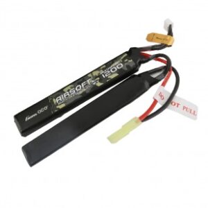 Batterie 11.1v 1200 mah 2 sticks Tamiya Genspow - airsoft - batterie & fusibles