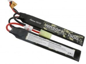 Batterie Lipo 2S 7.4V 1300mAh 25C 2 sticks Genspow