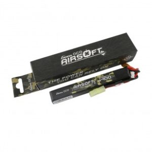 Batterie Lipo 2S 7.4V 1400mAh 25C 1 stick Genspow - airsoft - batterie & fusibles