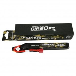 Batterie Lipo 2S 7.4V 1500mAh 25C 2 sticks Genspow - airsoft - batterie & fusibles