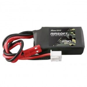 Batterie Lipo 7.4V 250mah 35C 1 élément Genspow - airsoft - batterie & fusibles