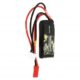Batterie Lipo 7.4V 300mah 35C 1 element JST-SYP PLUG Genspow - Vue 1