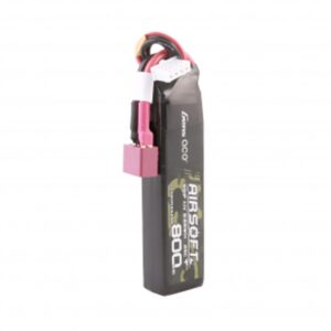 Batterie lipo 11.1V 800mah 25C 1 élément T-DEAN Genspow - airsoft - batterie & fusibles
