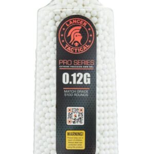 Lancer Tactical - Billes Airsoft 6mm 0.12g x 5100 en bouteille - airsoft - billes, gaz & co2