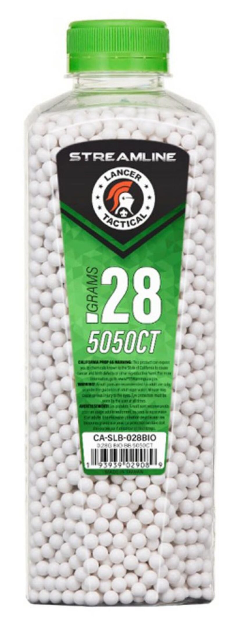 Billes LANCER STREAMLINE 6mm BIO 0.28g x 5050 en bouteille - Vue principale
