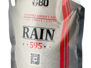 Billes Airsoft 6mm 0.25g rain- BO-3500 RDS / 0. 25g (10 sachets)