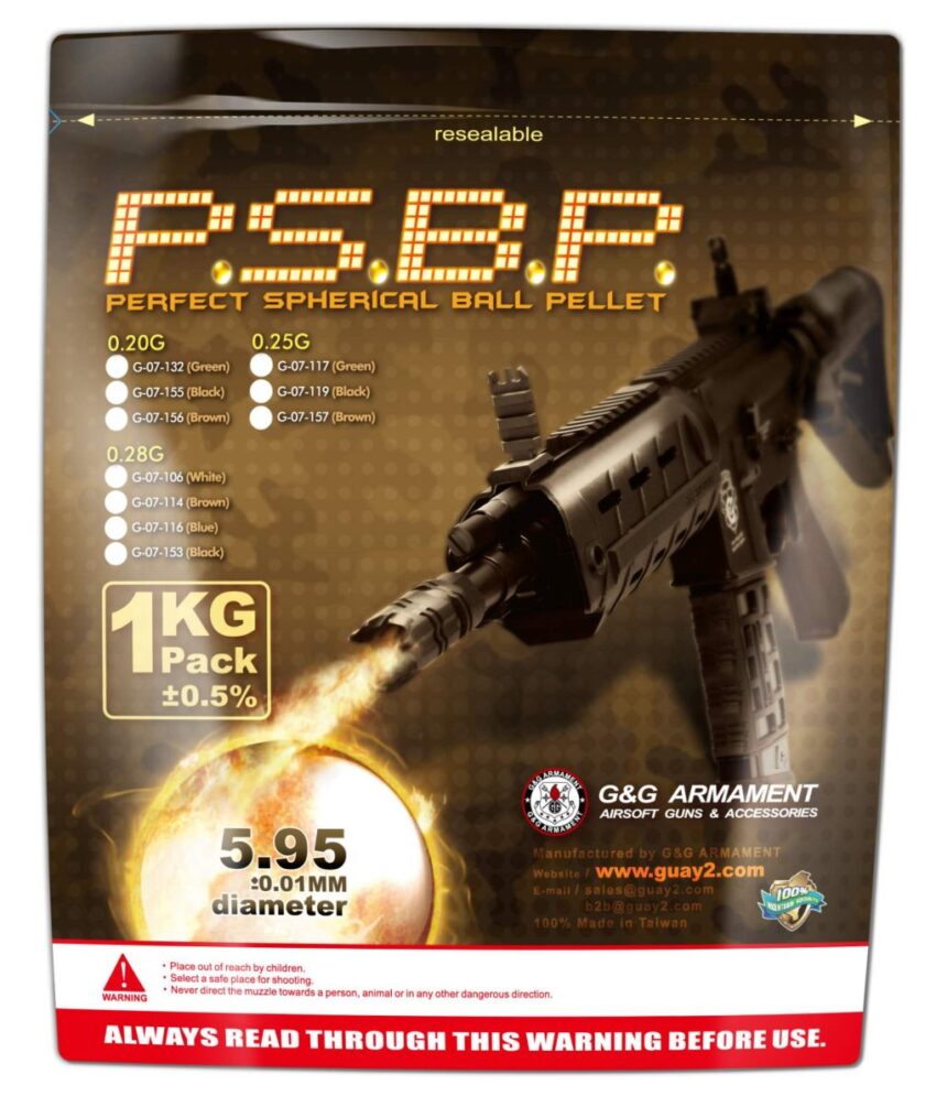 Billes Airsoft 6mm 0.20g sachet de 1 kg - Vue principale