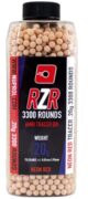 Billes Airsoft 6mm RZR 0.20g bouteilles 3500 bbs TRACER rouges - Vue principale