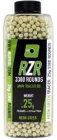 Billes Airsoft 6mm RZR 0.25g bouteilles 3500 bbs TRACER vertes - Vue principale