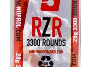 Billes Airsoft 6mm RZR 0.28g BIO bouteille 3500 bbs