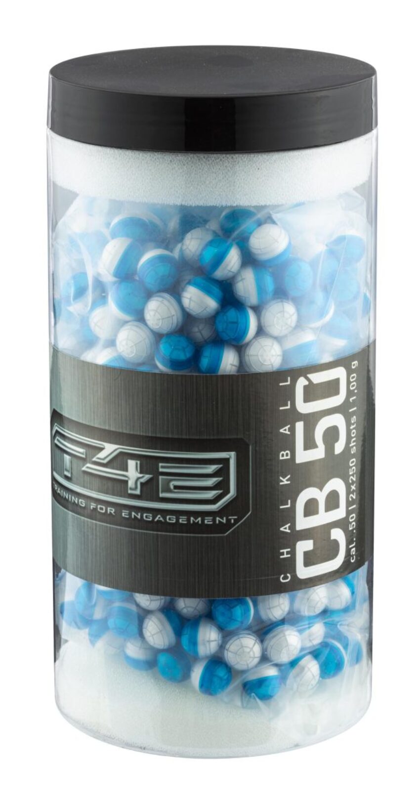 Cal. 50 – Billes de Défense craie marquantes – Sachet de 500 billes - Vue principale