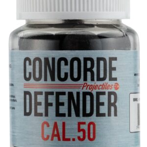 Concorde Defender - Cal. 50 - Billes de Défense caoutchouc -Pot de 30 billes - cartouches à blanc, à gaz & caoutchouc