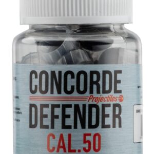 Concorde Defender - Cal. 50 - Billes de Défense à ailettes caoutchouc - Pot de 30 munitions Sniper - cartouches à blanc, à...