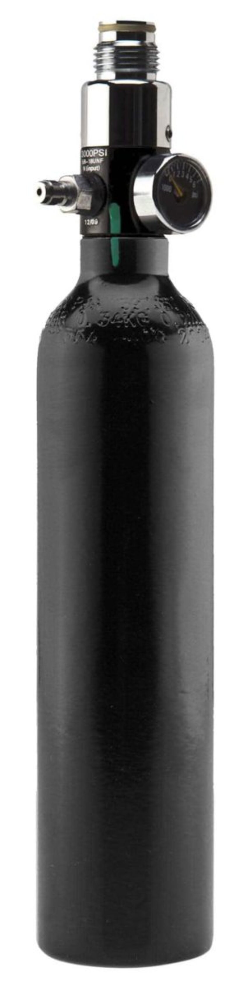 Bouteille Aluminium 0.2L Dye avec régulateur 3000 psi - Vue principale