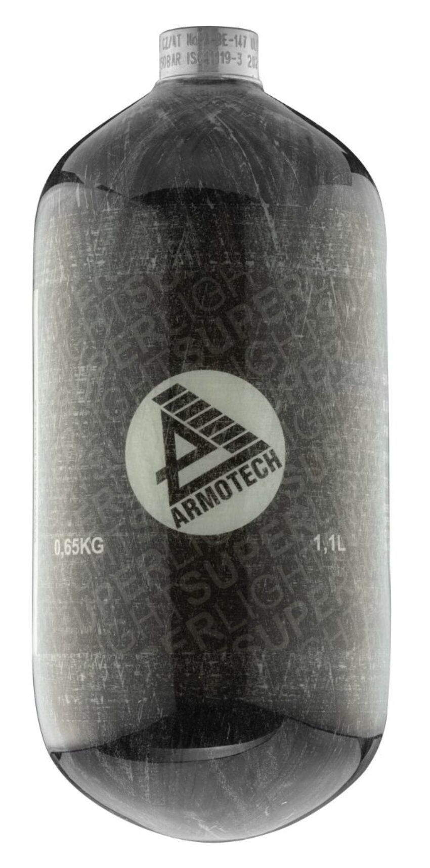 Bouteille Kevlar SUPRA 1,1L 4500 PSI – Armotech - Vue principale