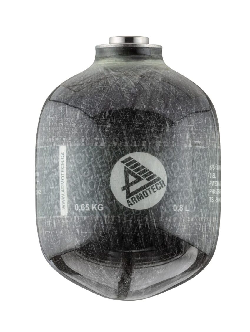 Bouteille Kevlar CORE 0,8L 4500 PSI – Armotech - Vue principale