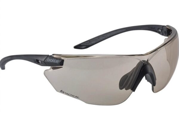 Lunettes BOLLE Combat Kit incolore avec deux écrans, harnais et housse – Image 3