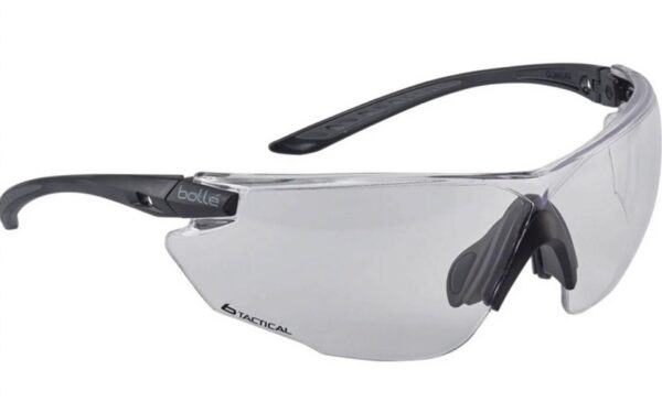 Lunettes BOLLE Combat Kit incolore avec deux écrans, harnais et housse – Image 4