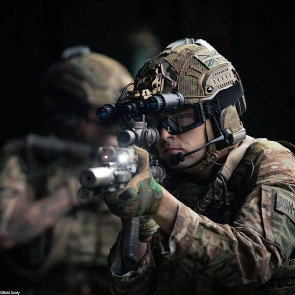 Masque balistique BOLLE X810 Tactical incolore – Image 2