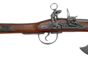 Réplique décorative Denix de pistolet hache du XVIIème siècle