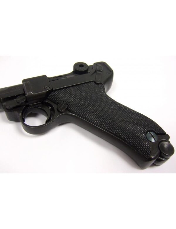 Pistolet Denix Luger P08 Parabellum crosse noir – Image 2