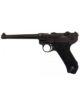 Pistolet Denix Luger P08 Parabellum crosse noir - Vue principale