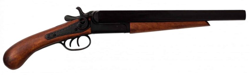 Réplique Denix pistolet à double canon USA 1868 - Vue principale