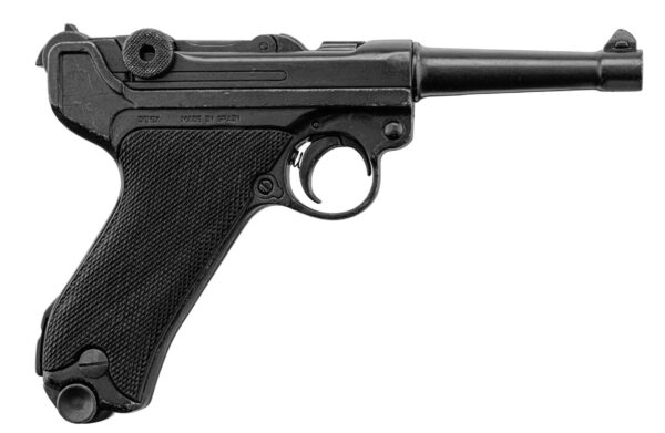 Réplique décorative Denix du pistolet allemand Luger P08 – Image 4