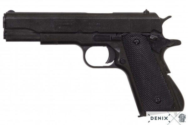 Réplique factice Denix du pistolet américain M1911 – Image 2