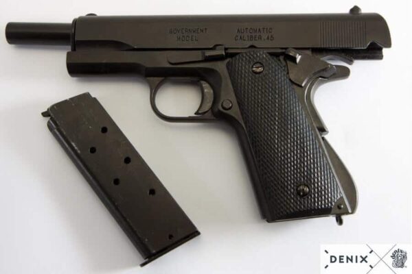 Réplique factice Denix du pistolet américain M1911 – Image 3