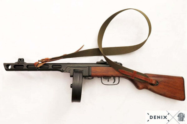 Réplique décorative Denix pistolet mitrailleur Russe PPSH-41 – Image 2