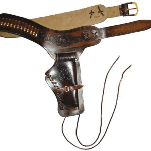 Denix - Ceinturon avec un holster pour revolver Western - cadeaux, statuettes & répliques