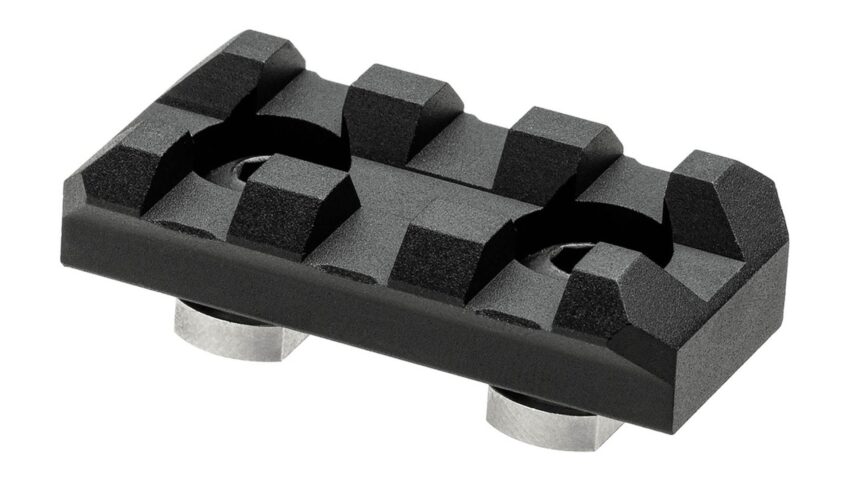 Rail aluminium CLAWGEAR M-LOK 3 Slots - Vue principale