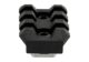 Rail aluminium CLAWGEAR M-LOK 3 Slots - Vue 2