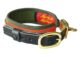 Collier de luxe olive/orange - Vue principale