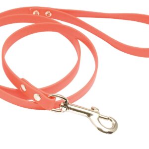 Laisse 1,20 m Biothane orange fluo pour chien - Country - laisses & longes