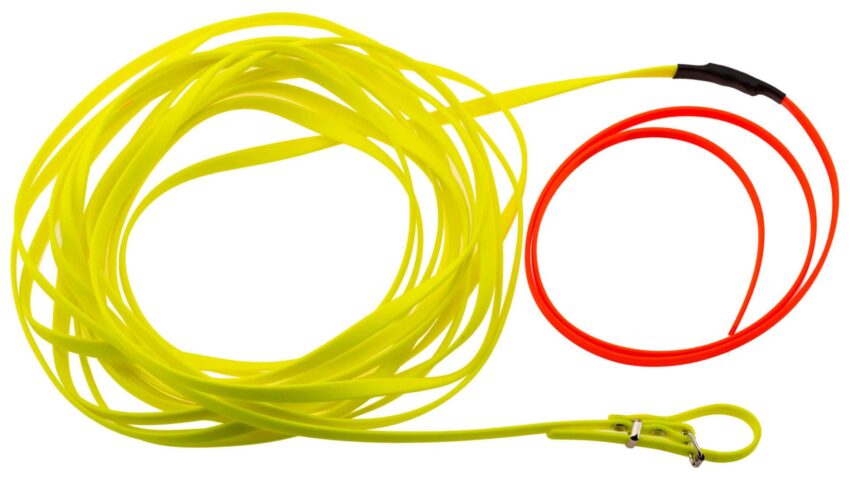 Laisse 10 m Biothane fluo pour chien – Country - Vue principale