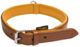 Colliers pour chien cuir marron, doublé cuir – Country Sellerie - Vue principale