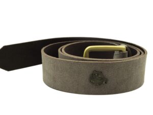 Ceinturon croute de cuir motif sanglier