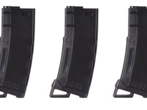 Pack de 5 chargeurs Mid-cap Speed 130 billes pour M4 AEG noir