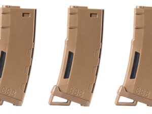 Pack de 5 chargeurs Mid-cap Speed 130 billes pour M4 AEG Tan