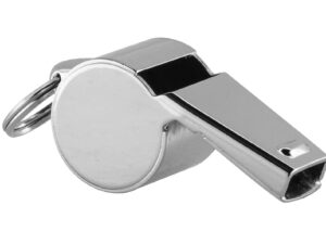 Sifflet Elless en cuivre nickelé à roulette