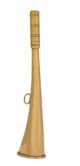 Corne plate Compiègne 16 cm laiton poli - Vue principale