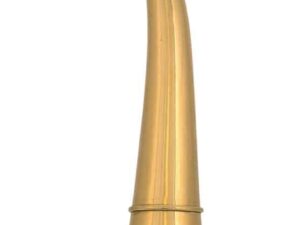 Corne ronde Compiègne 24 cm laiton poli