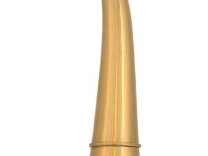 Corne ronde Compiègne 30 cm laiton poli