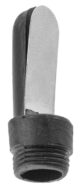 Corne plate Compiègne 25 cm laiton poli - Vue 1