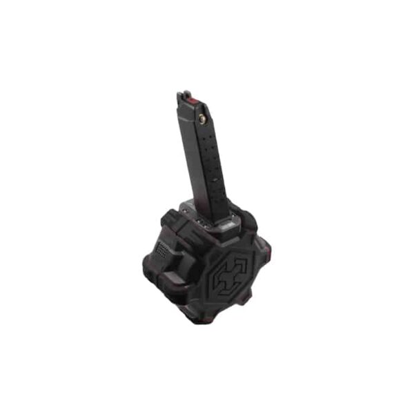 Chargeur Gaz Drum pour série VX 350 billes noir – Image 2