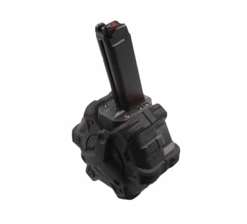Chargeur Gaz Drum pour série VX 350 billes noir - Vue principale