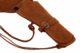 Ceinturon Cowboys en cuir avec un holster - Vue 3